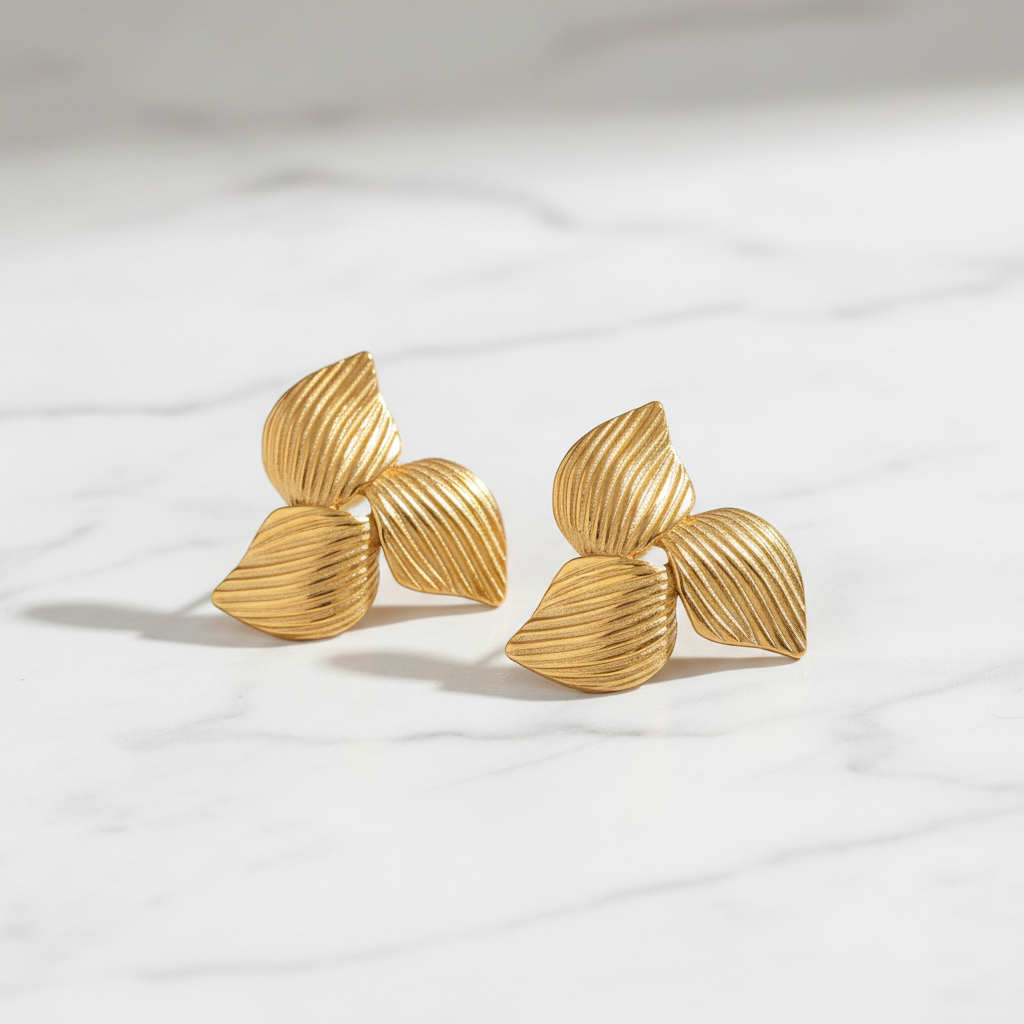 Aurelia Leaf Earrings