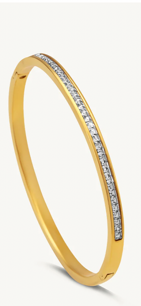 Sparkling line bracelet