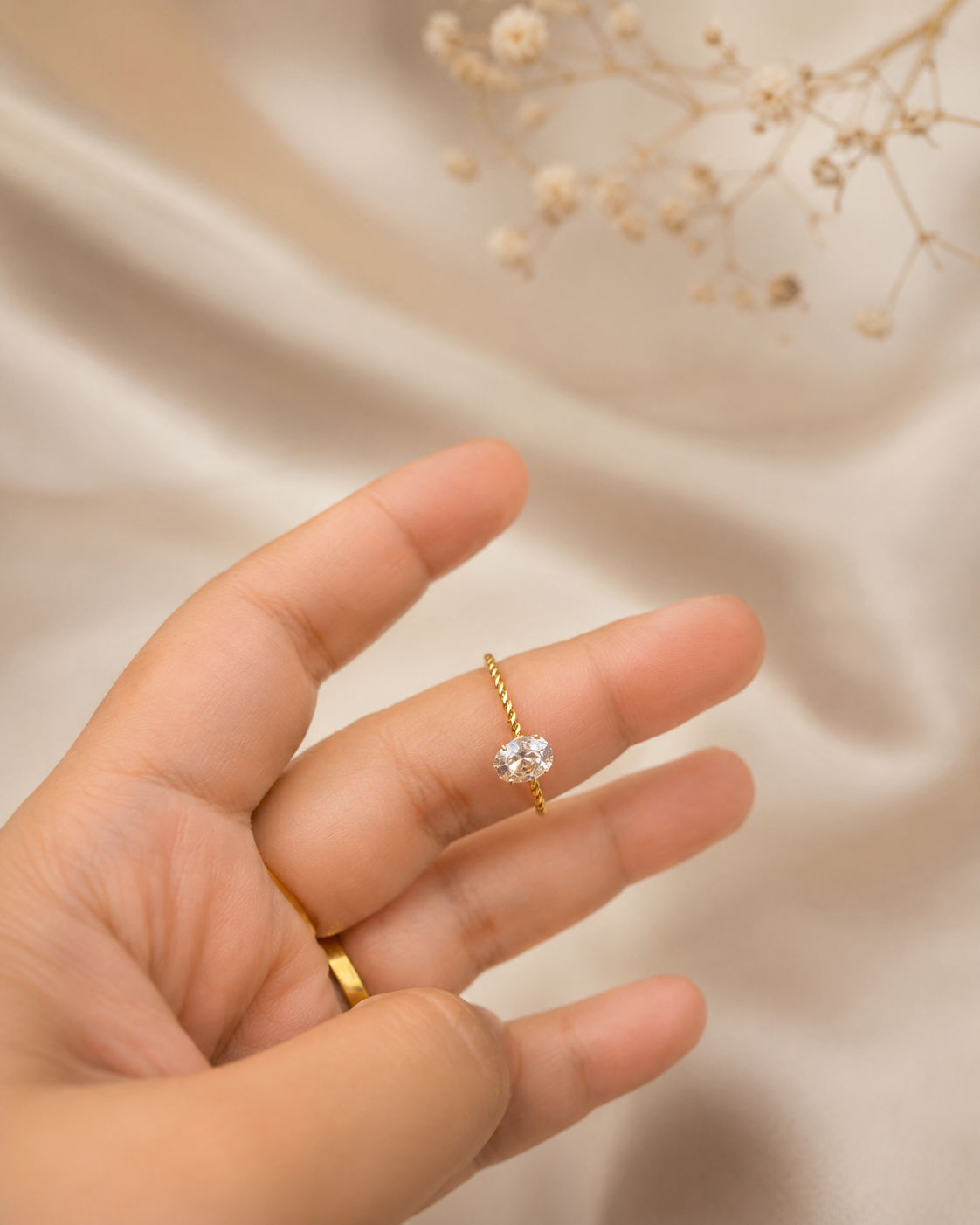 Minimal ray ring✨