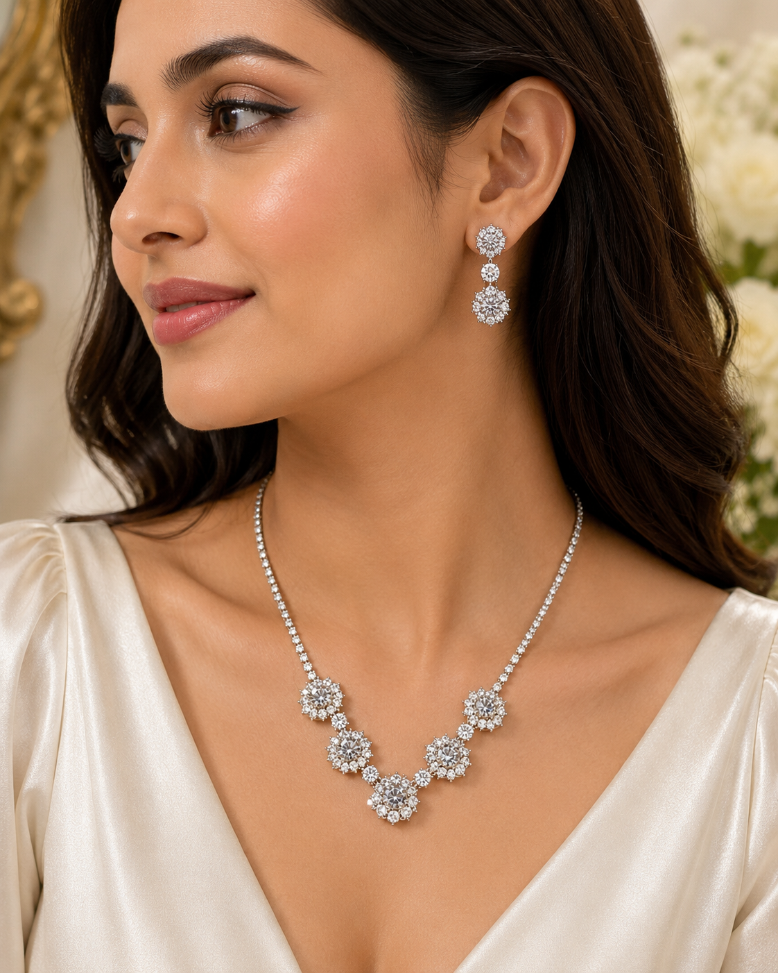 Celestial Blossom Jewelry Set