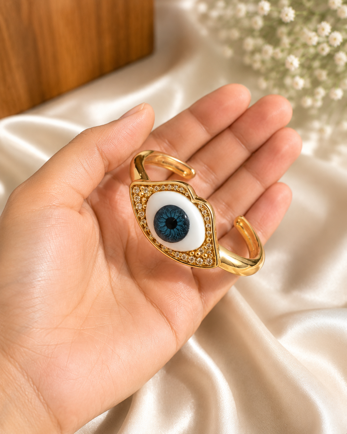 Nazar Luxe Cuff Bracelet