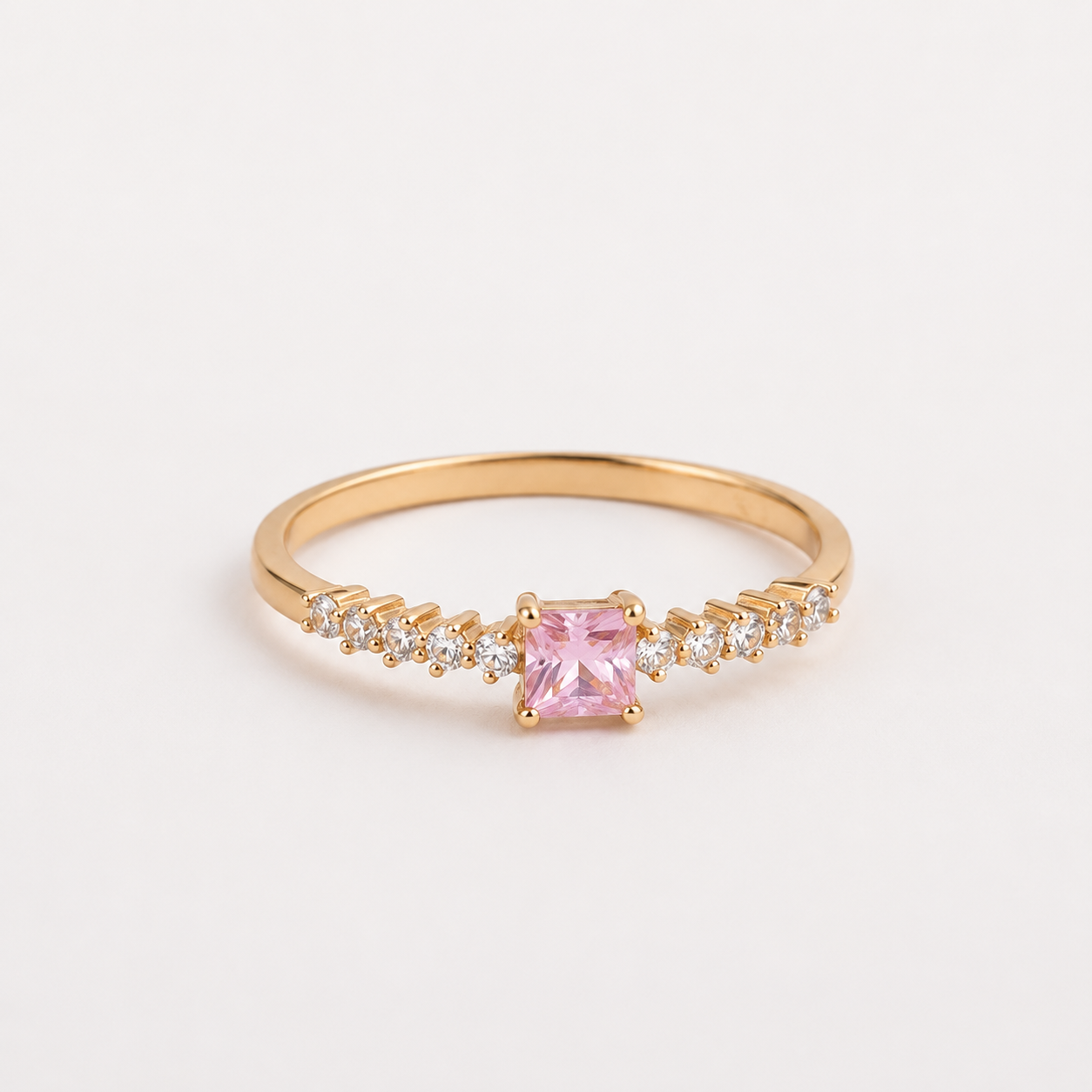 Pink muse ring