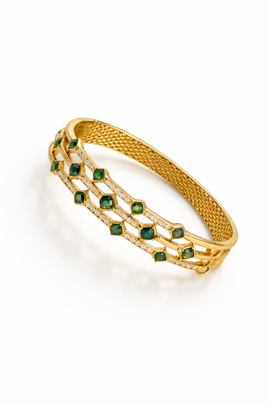 Emerald Aura Bracelet