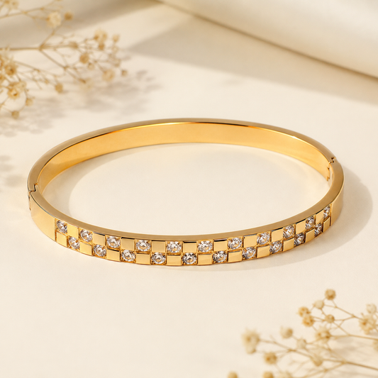 Celestia Crystal Bangle