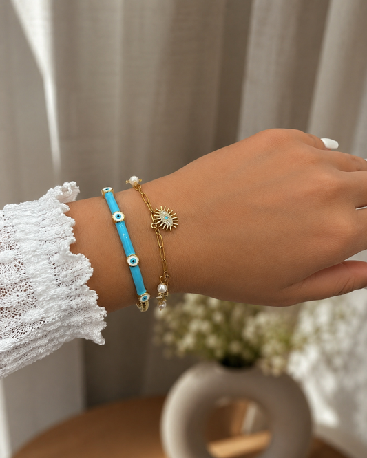 Evil eye bracelet Stack 🧿