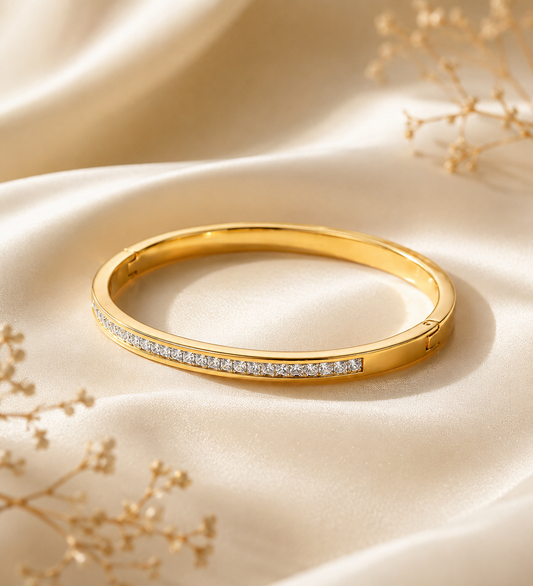 Sparkling line bracelet