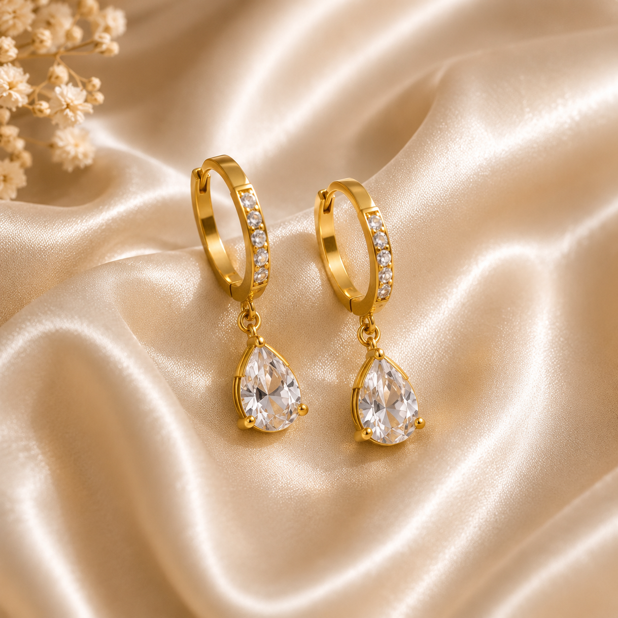Tear drop earrings✨