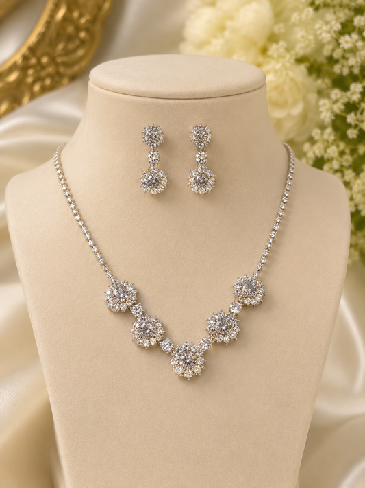 Celestial Blossom Jewelry Set