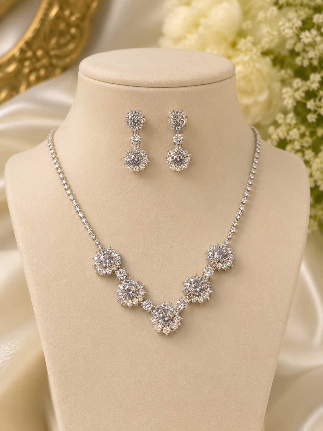 Celestial Blossom Jewelry Set