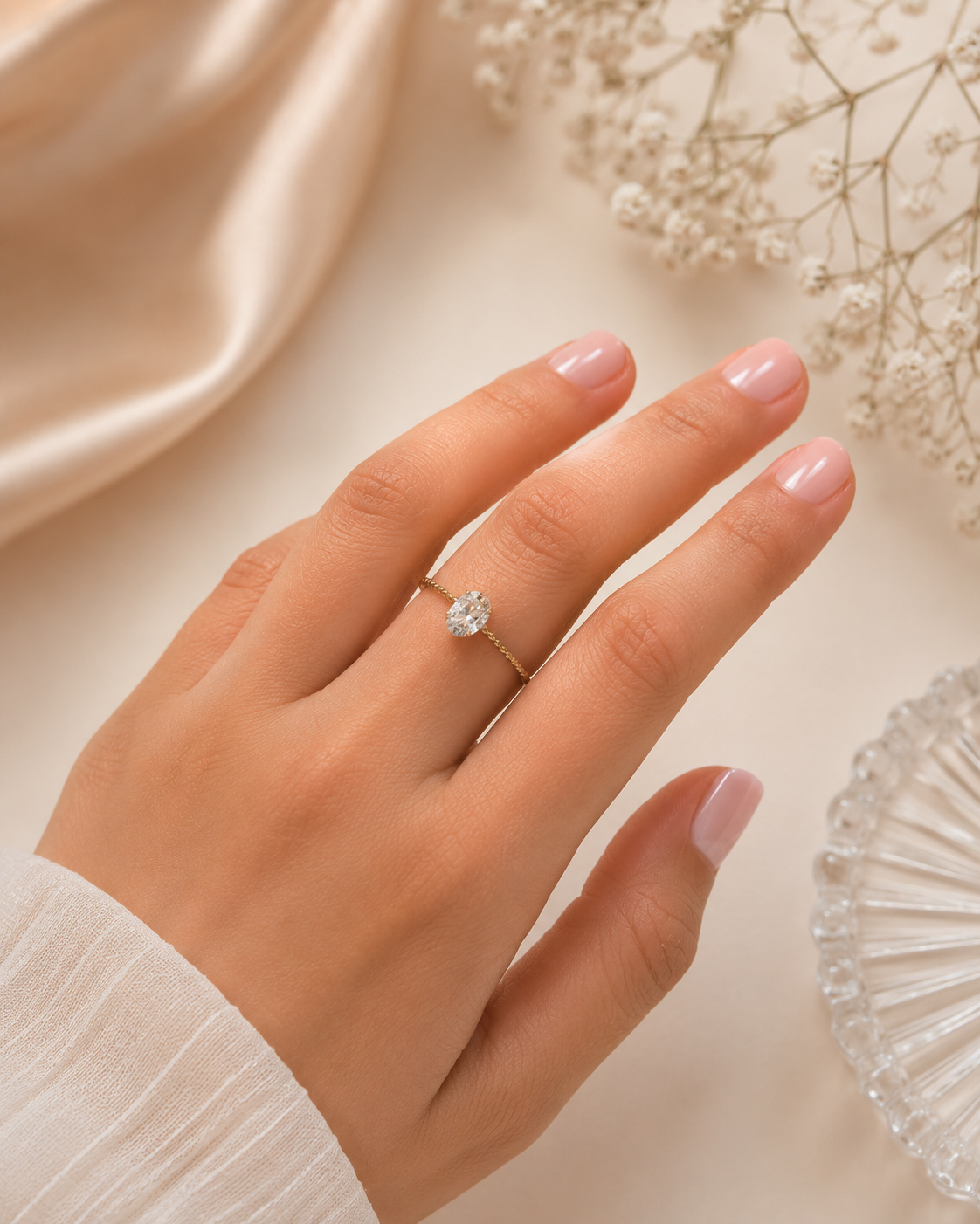 Minimal ray ring✨