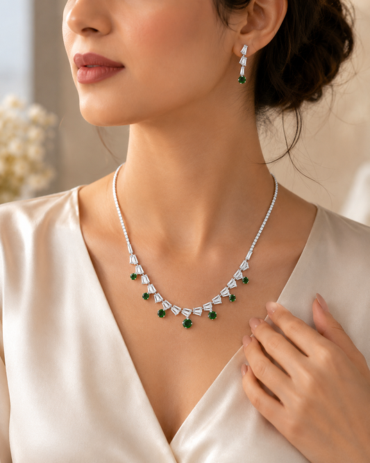 Emerald Cascade Set