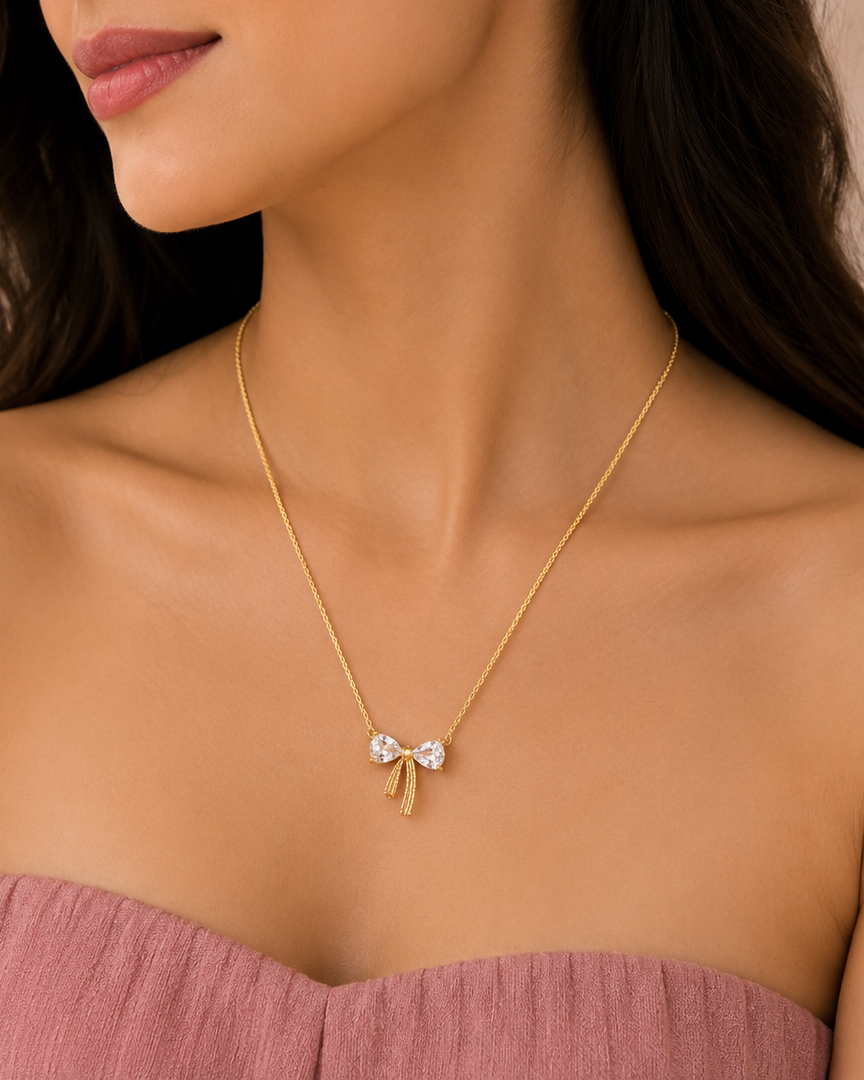 Chic bow Necklace