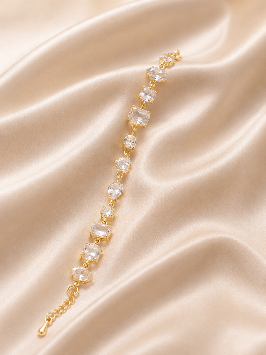 Crystal stone bracelet