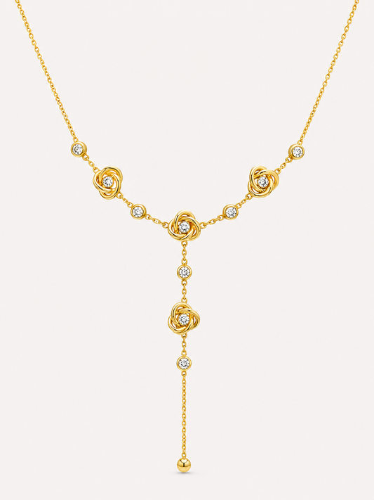 Roselle Drop Neckpiece
