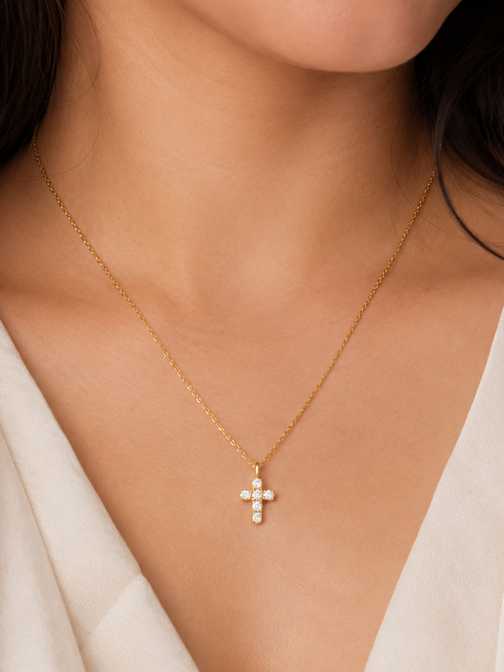 Celestial Cross Necklace✨