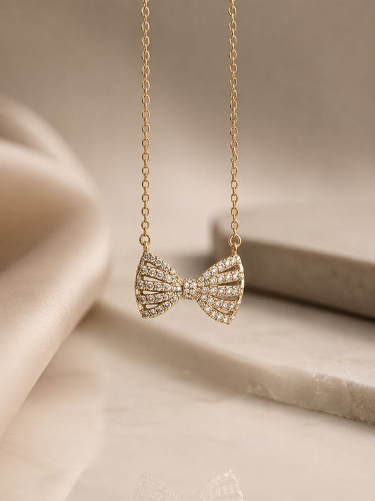 Bella Bow Necklace