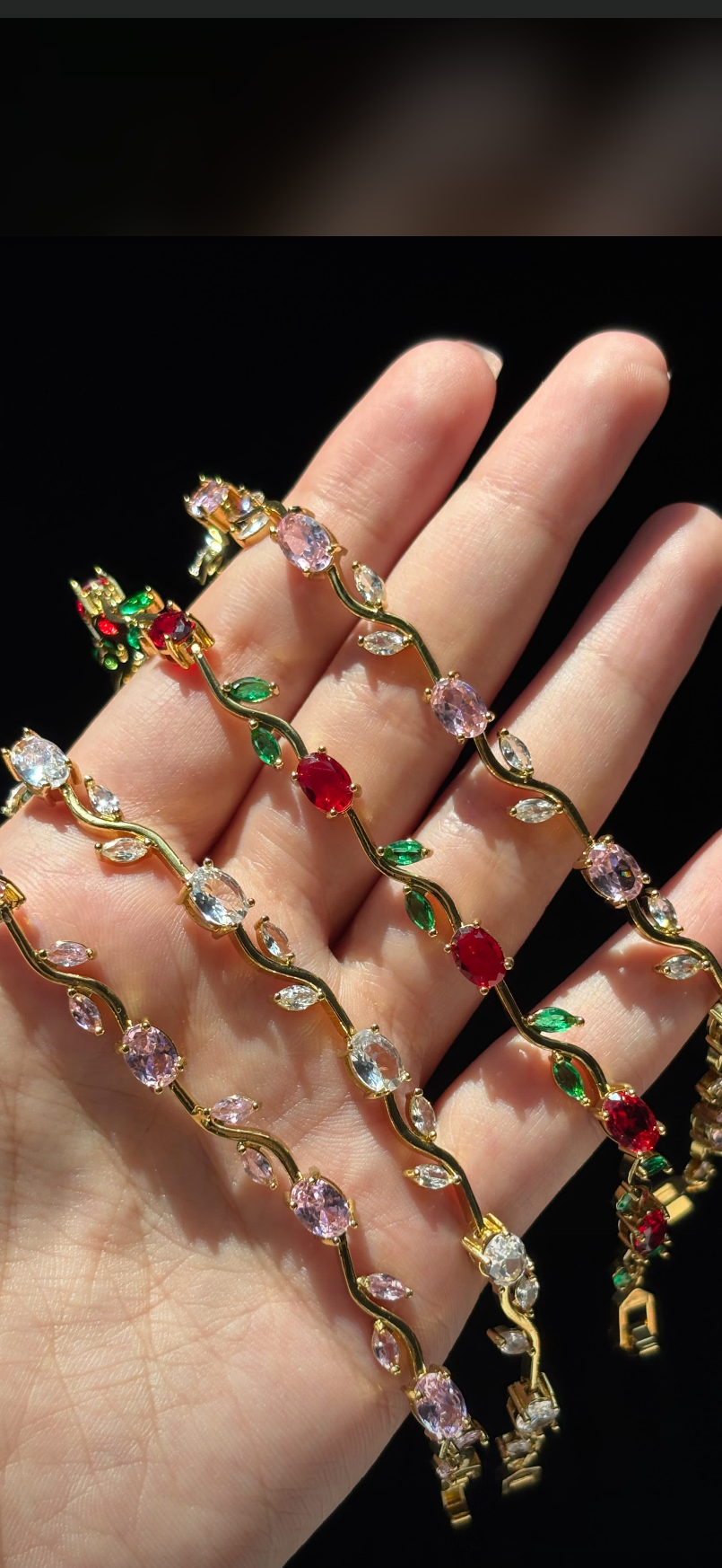Tulip aura bracelet