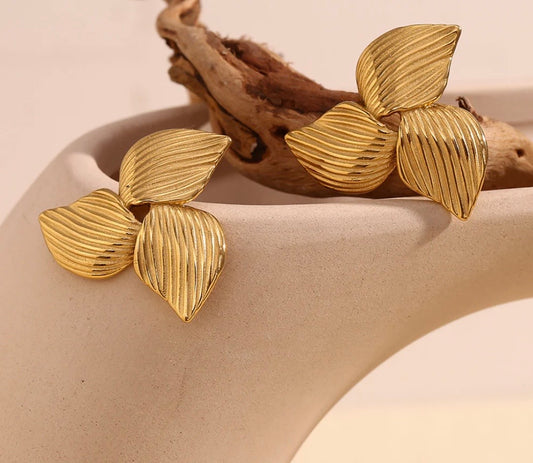Aurelia Leaf Earrings
